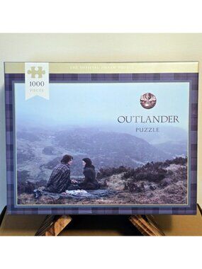 Outlander Starz 1000-Piece Puzzle Claire & Jamie Fraser S1-8 Complete & Counted